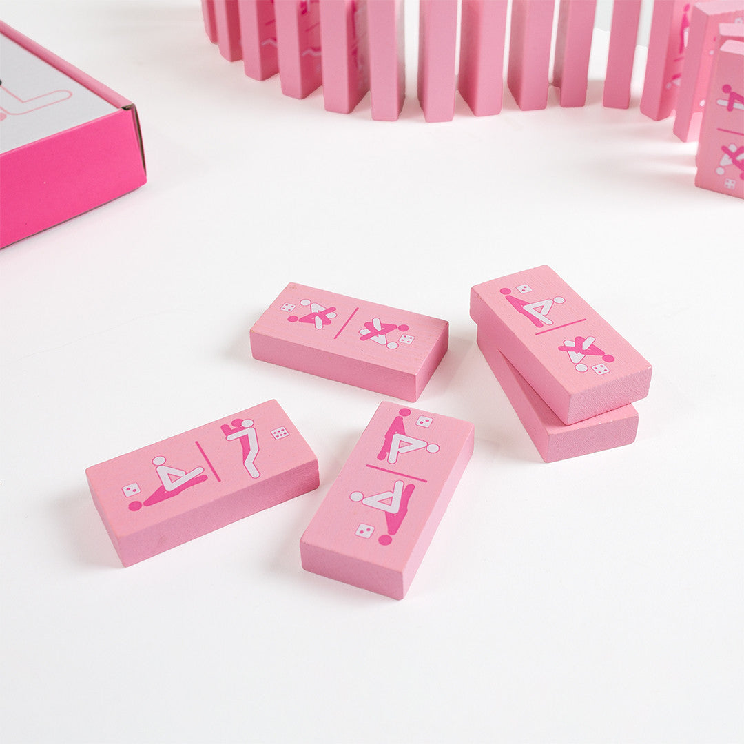 Jeu Domino Coquin en Bois