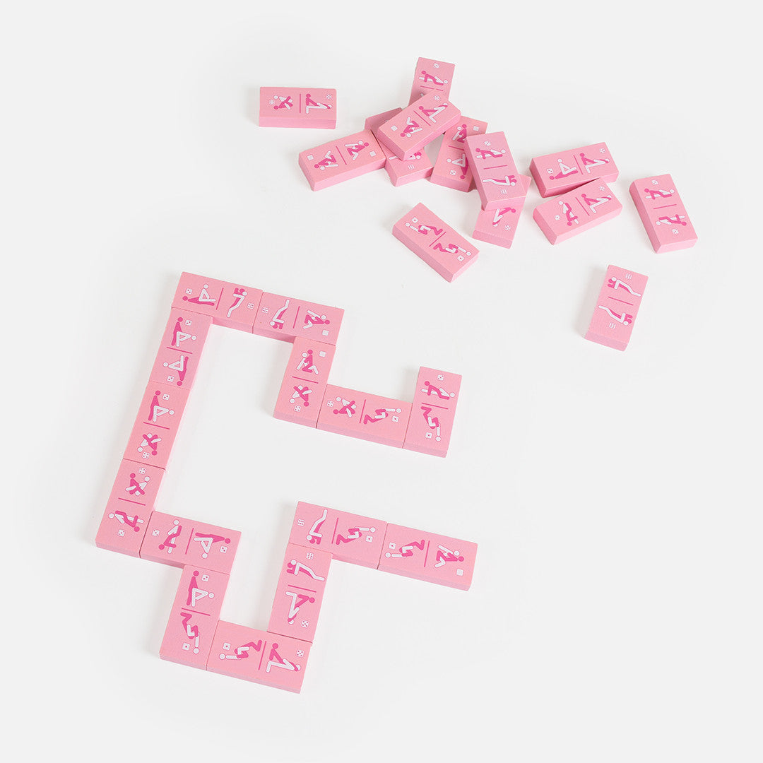 Jeu Domino Coquin en Bois