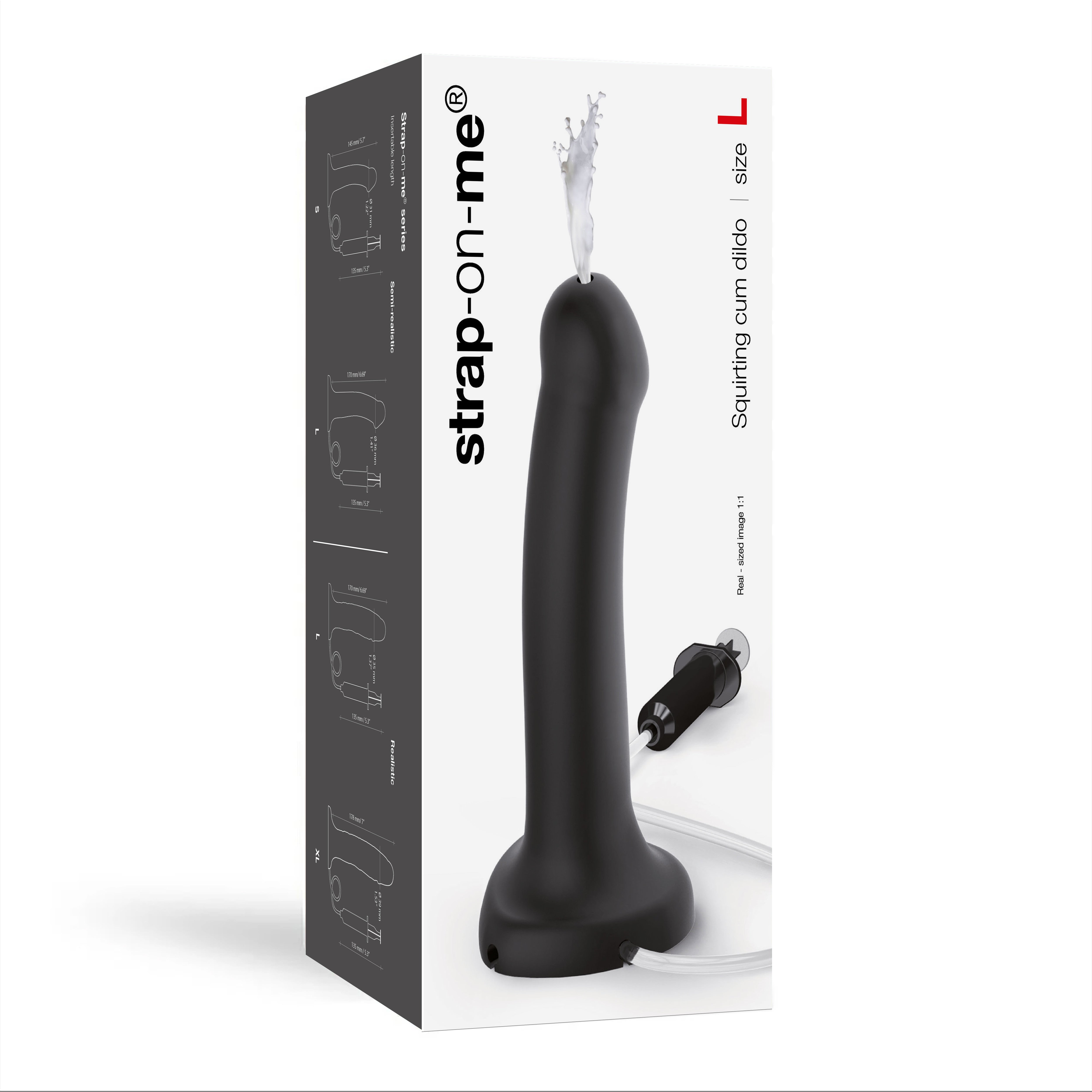 Dildo Éjaculateur Noir