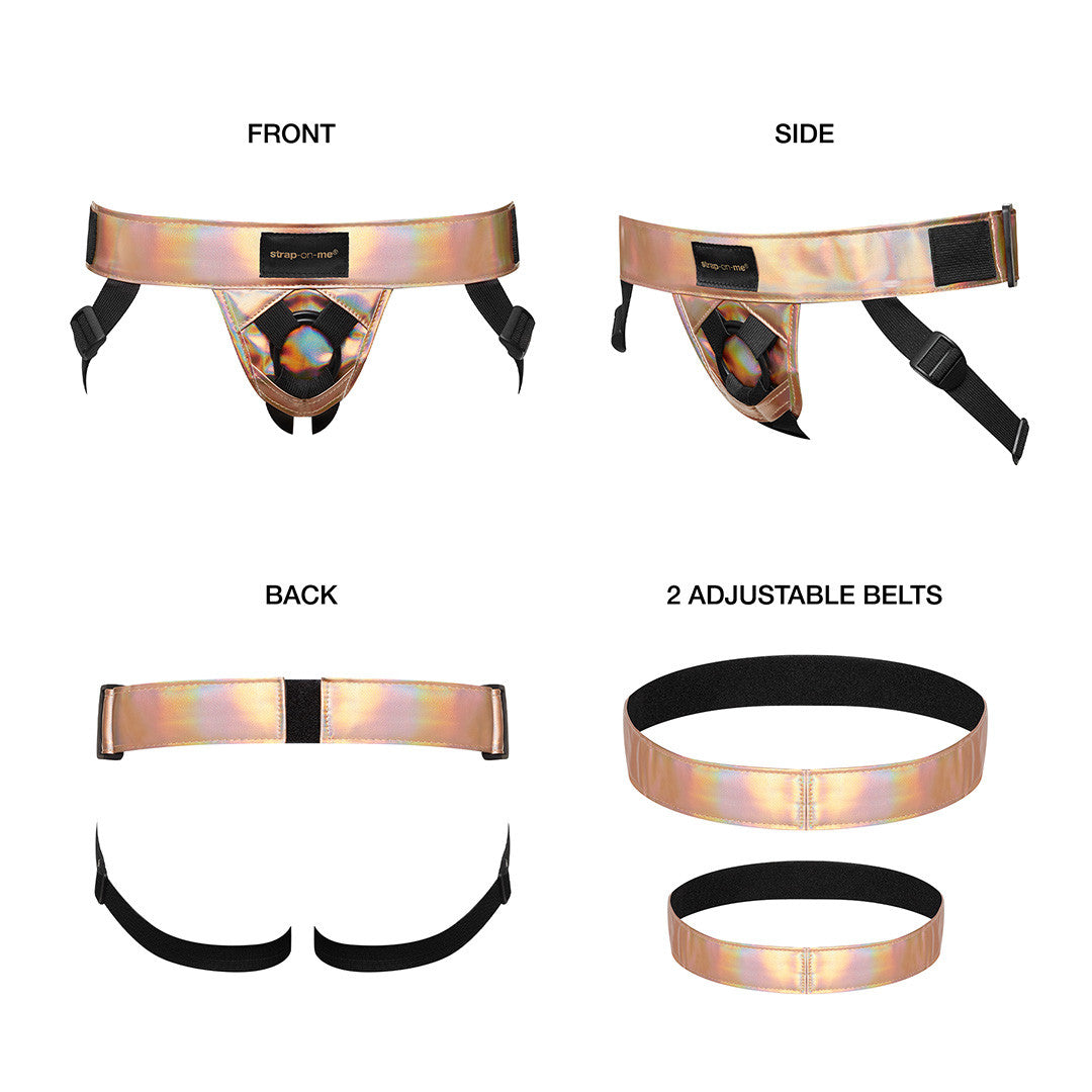 Harnais Gode Ceinture Similicuir Curious Holographic