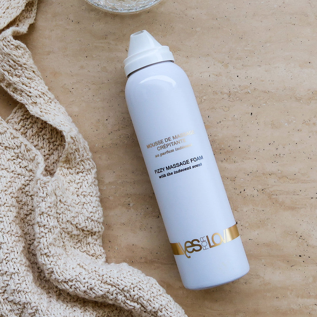 Mousse de massage crépritante