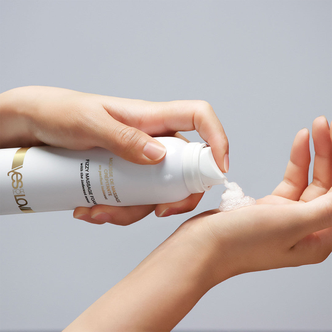 Mousse de massage crépritante
