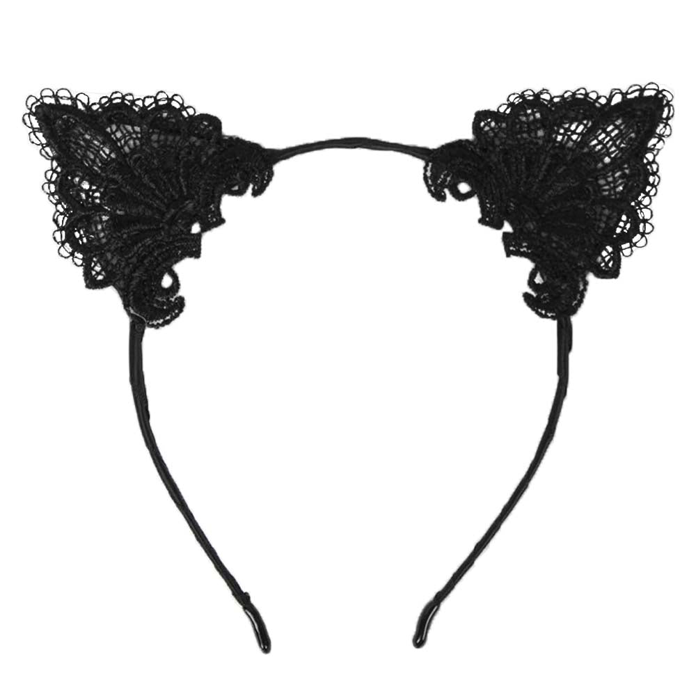 Serre-Tête Félinéa Oreilles de Chat Noir