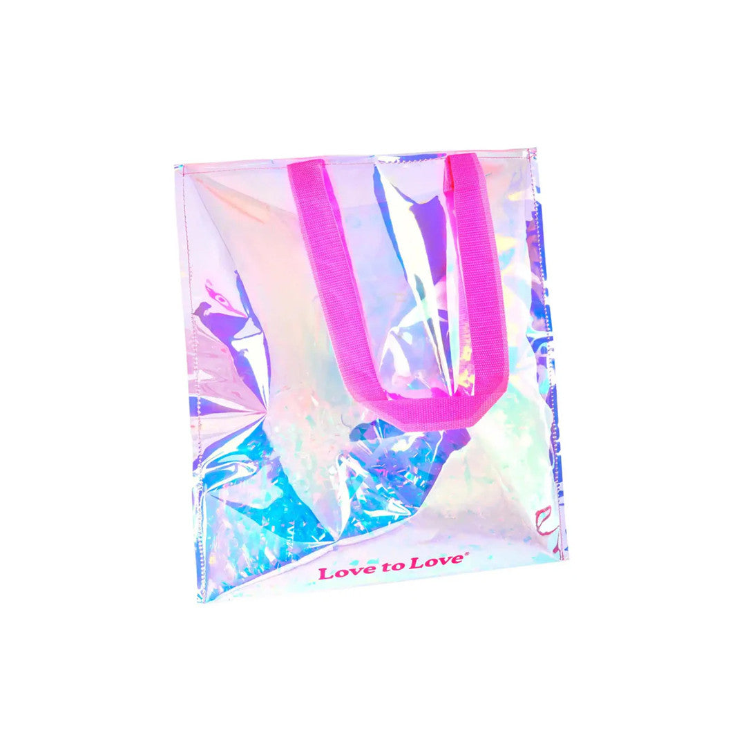 Tote Bag Holographique Rose