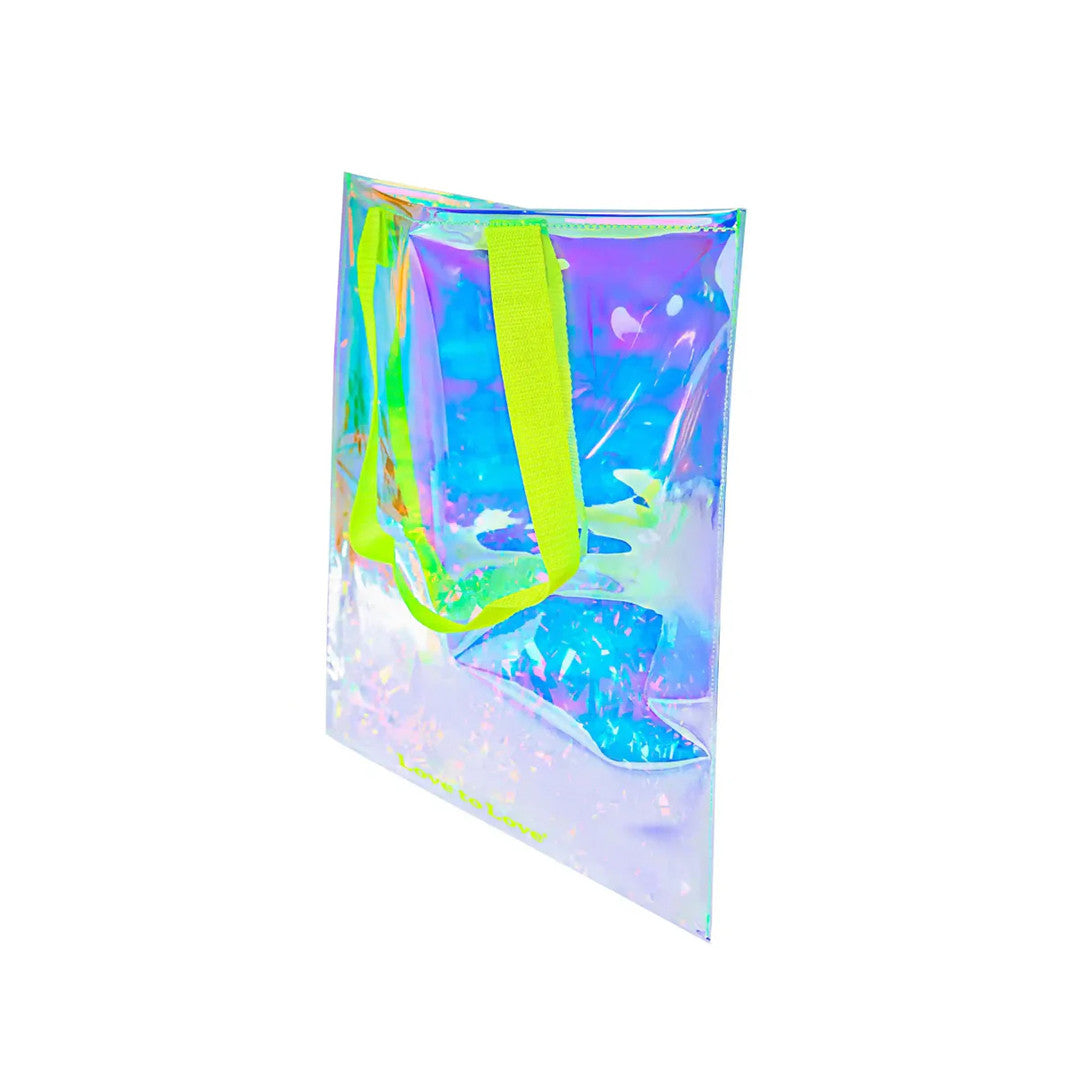 Tote Bag Holographique Jaune