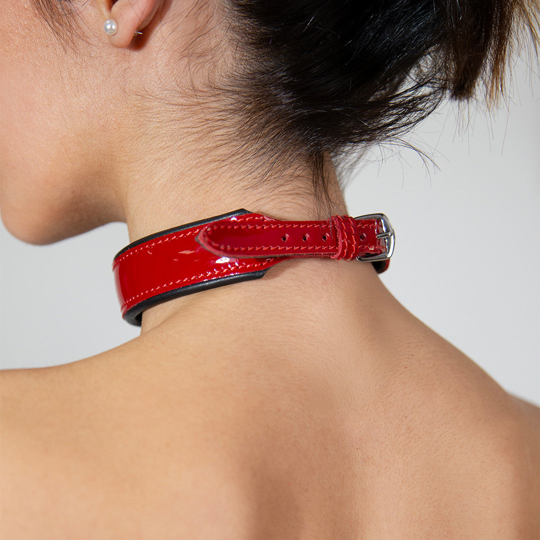 Collier Fin en Cuir