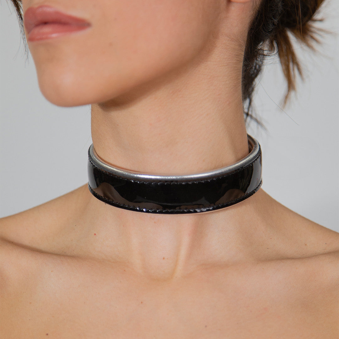 Collier Fin en Cuir