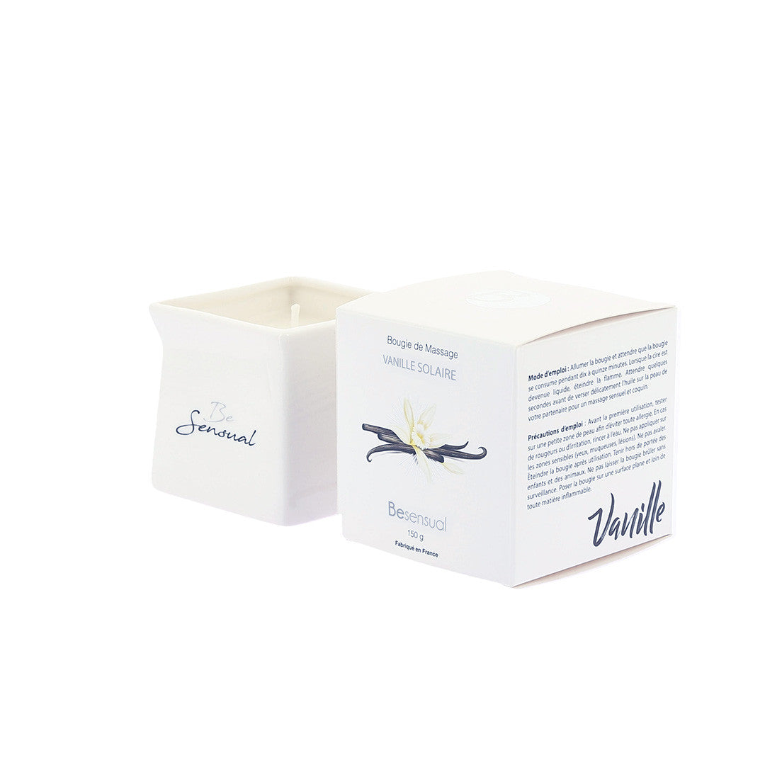 Bougie de Massage Parfumée - 4 parfums Vanille - Vanille - 6
