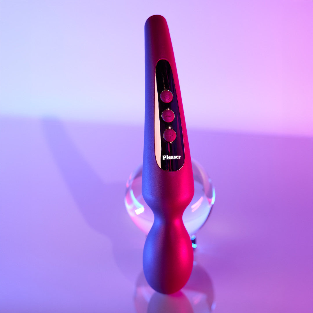 Wand Pleaser Iridescent Rose - Magenta - 3