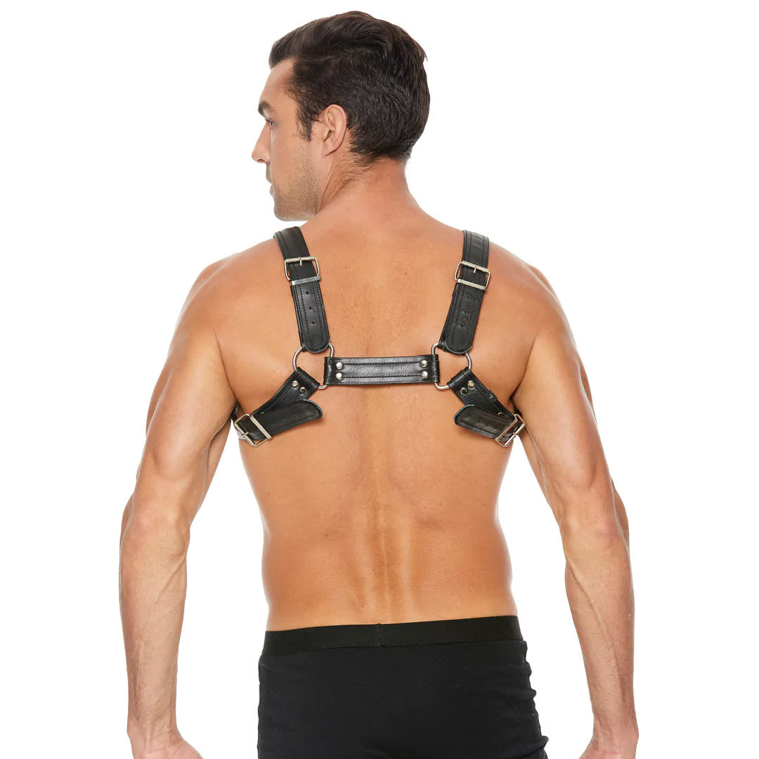 Harnais Buste Homme Faux Cuir