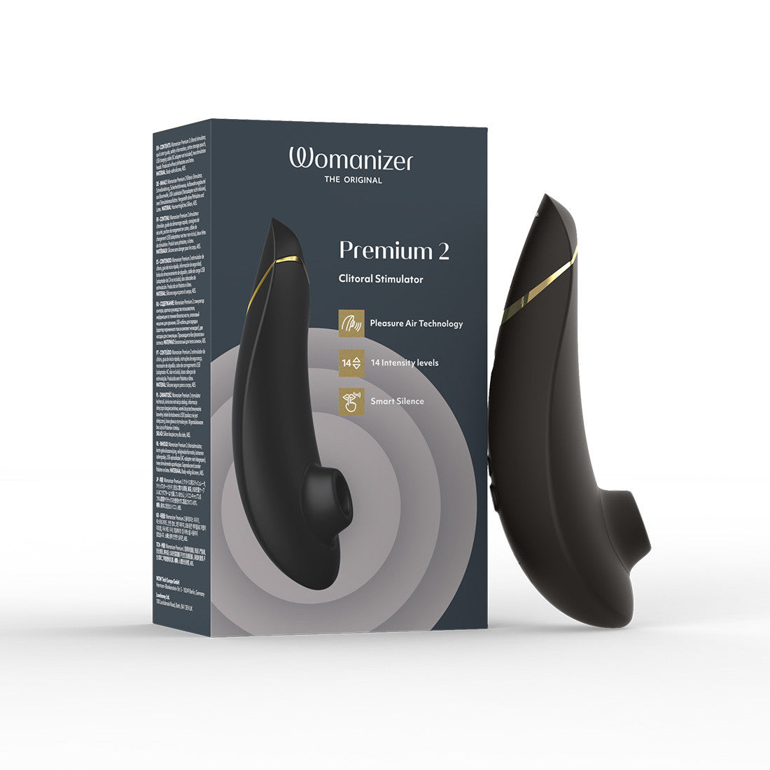 Womanizer Premium 2 Noir packaging