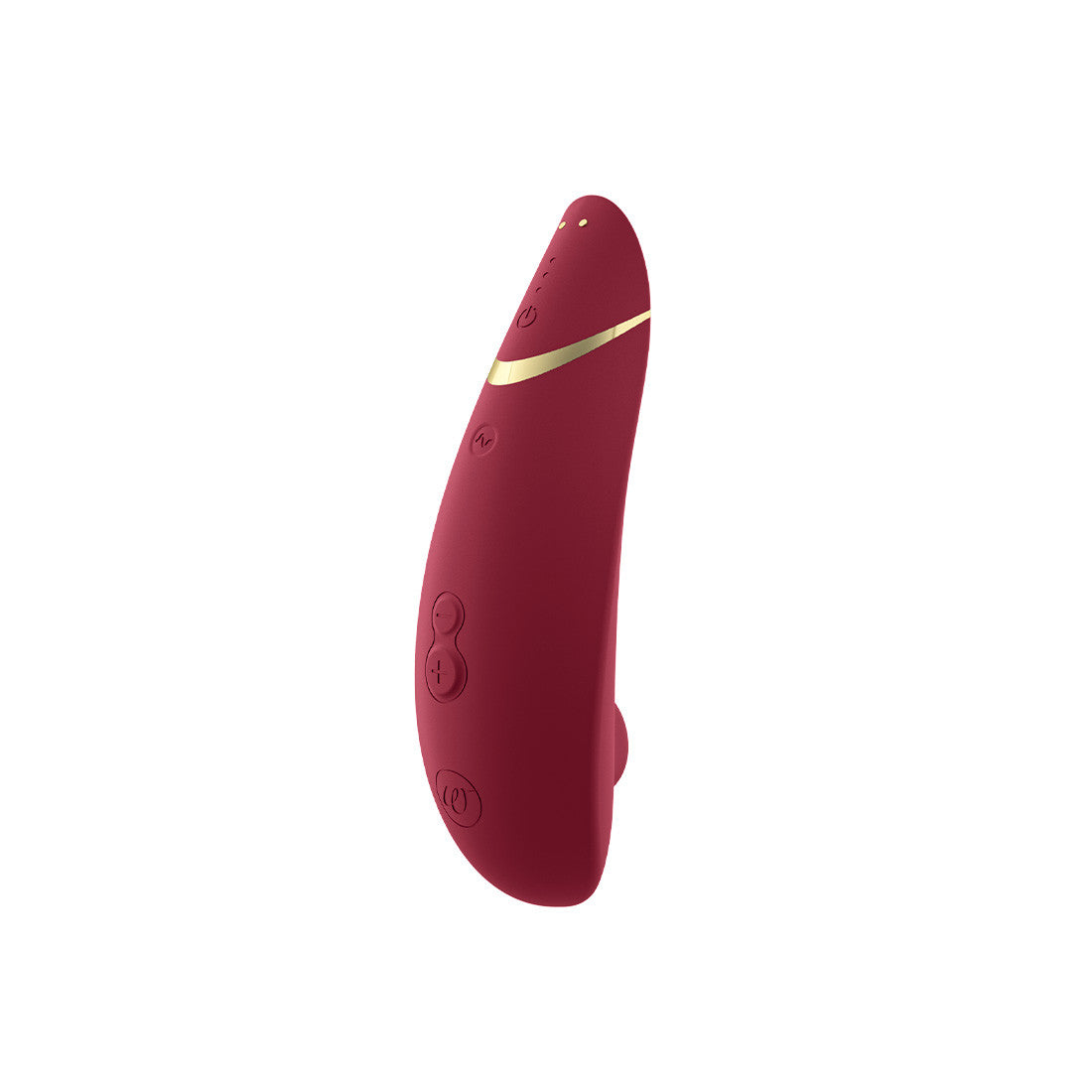 Womanizer Premium 2 Bordeaux trois quarts boutons