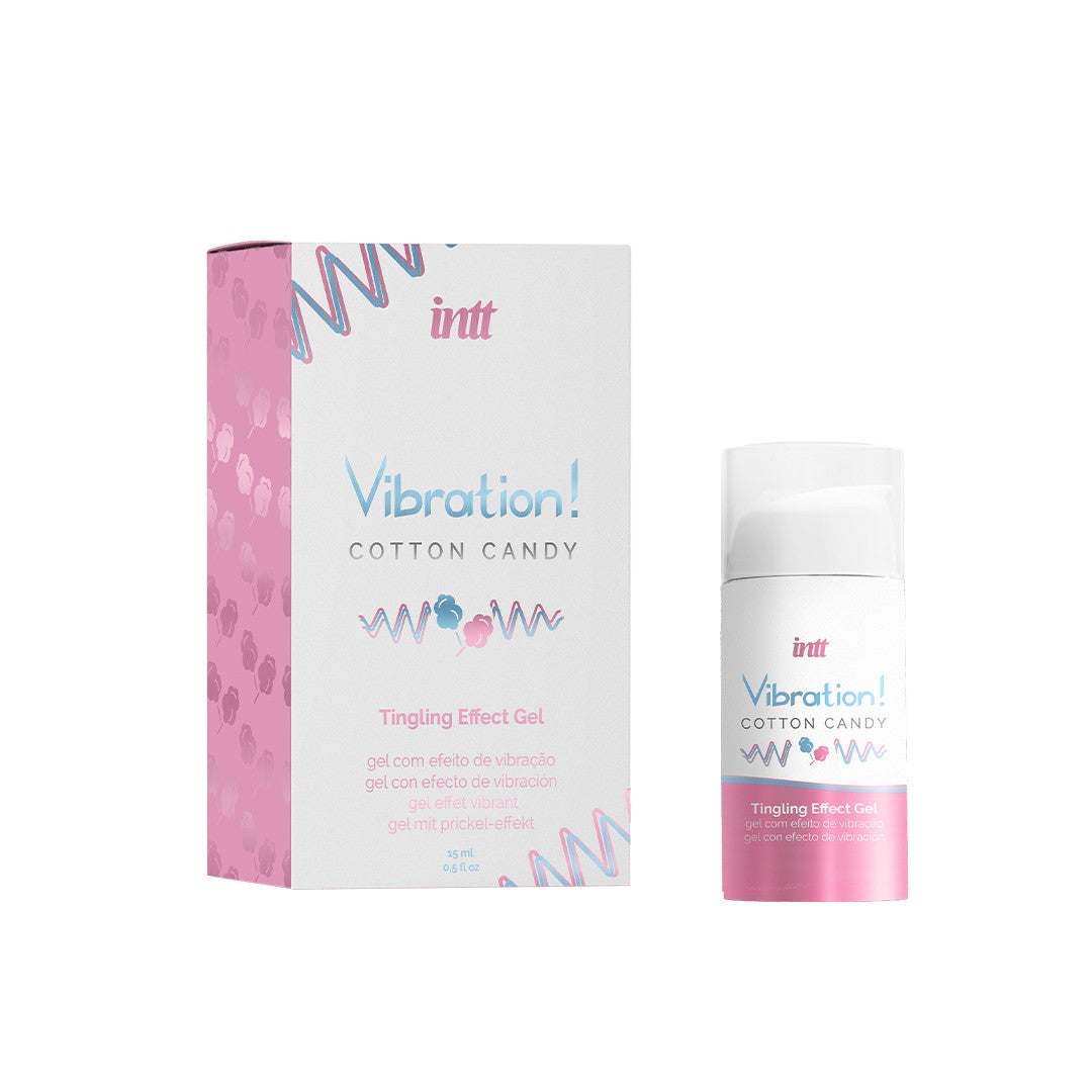 Gel Vibrant Clitoridien Parfumé 100% Vegan Cotton Candy