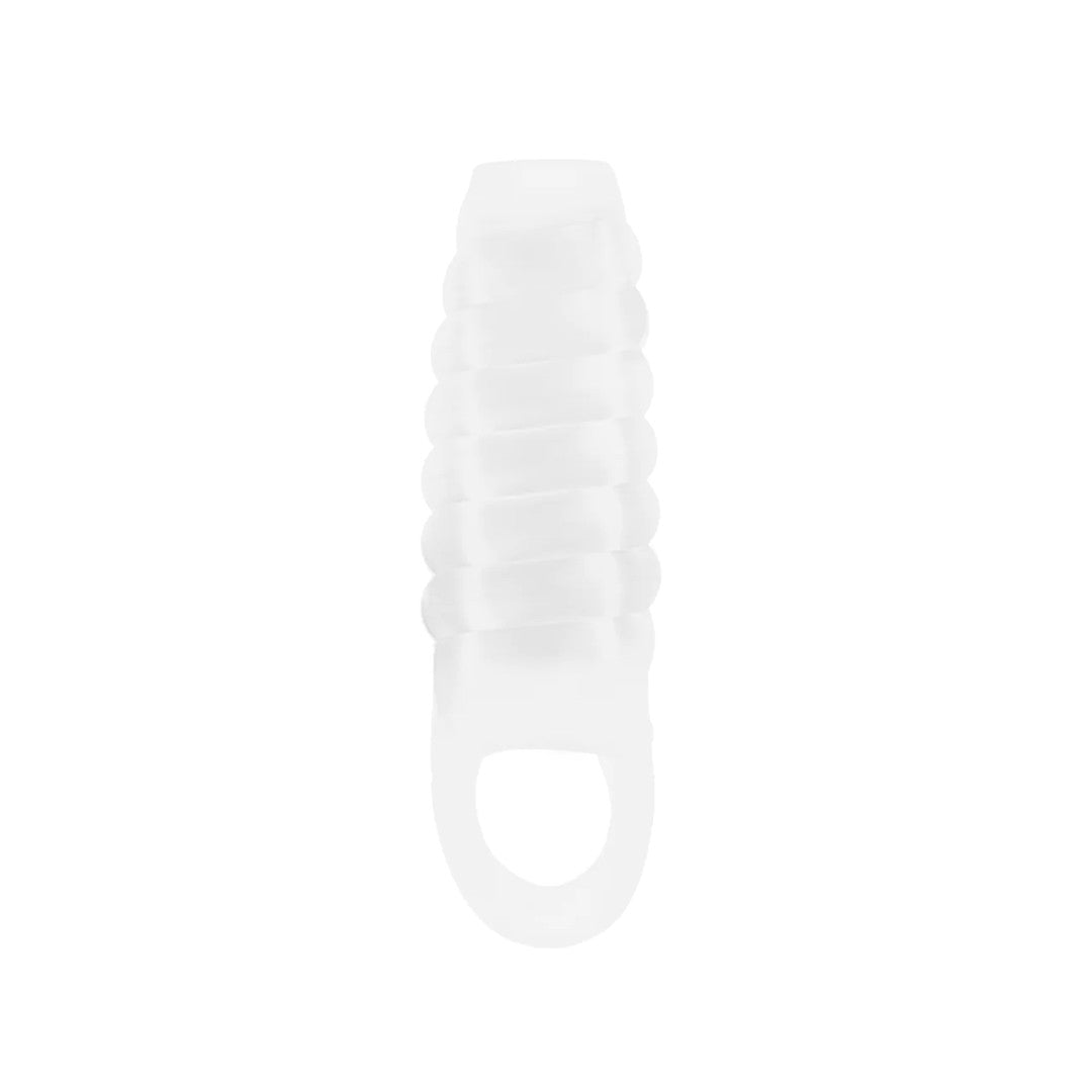 Gaine de Penis Ondulé Transparente TPE