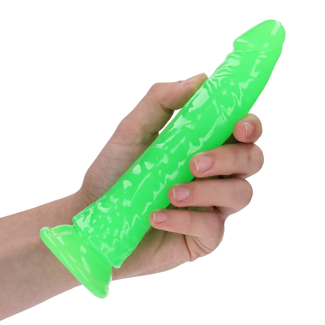 Gode Ventouse Réaliste TPE Glow in the Dark