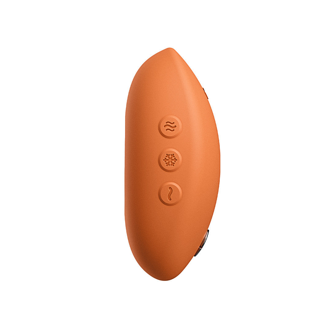 Stimulateur Clitoridien Temp Orange côté