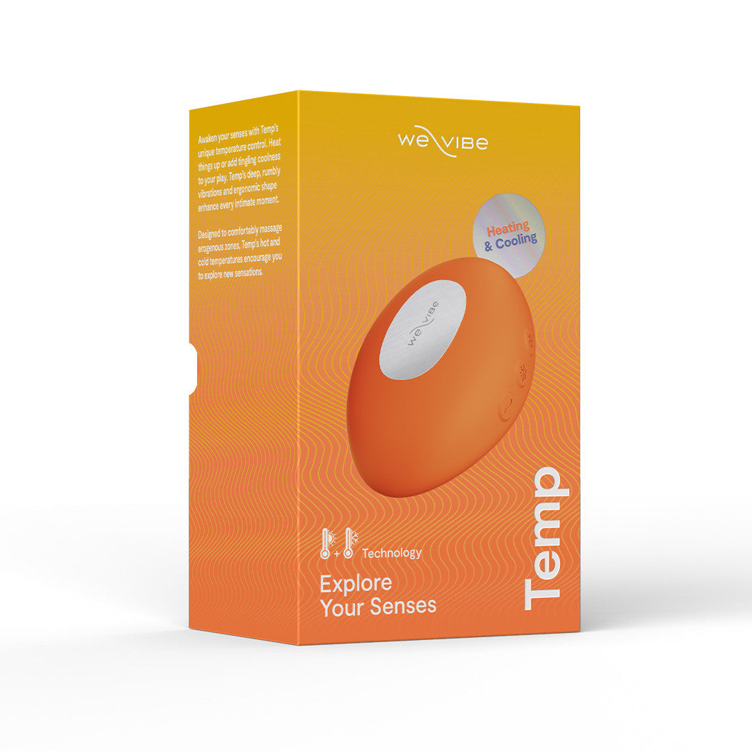 Stimulateur Clitoridien Temp Orange Packaging