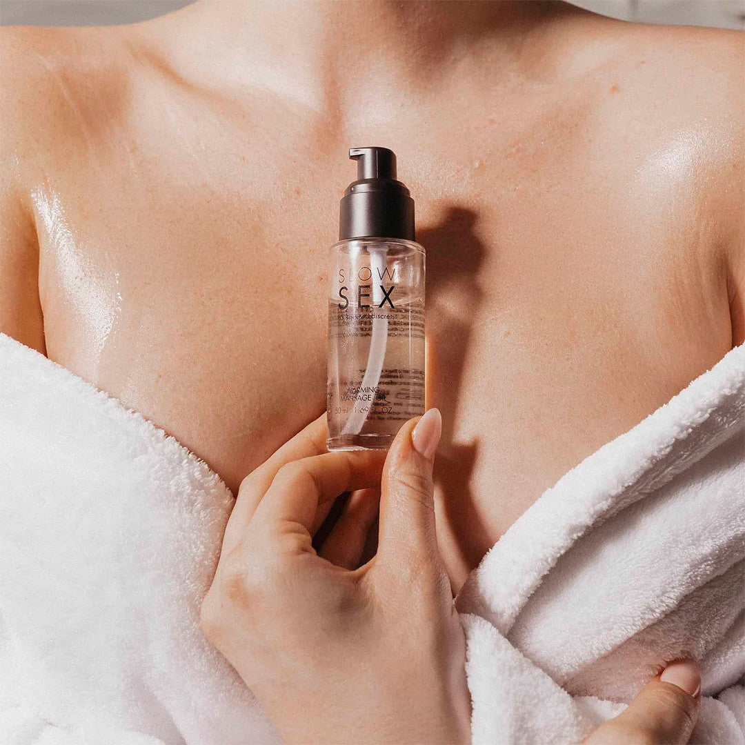 Huile de Massage Chauffante Slow Sex