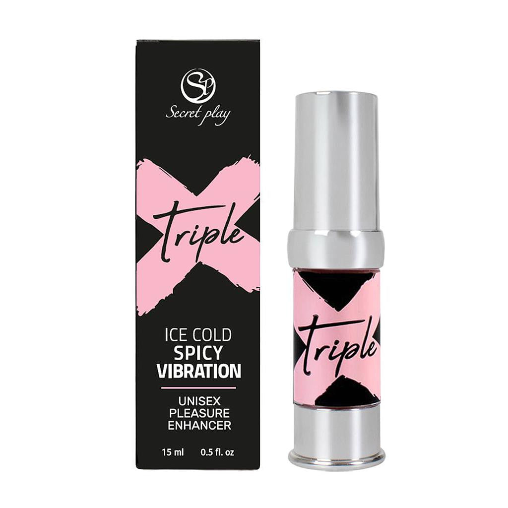 Gel Vibrant Triple X Froid/Chaud