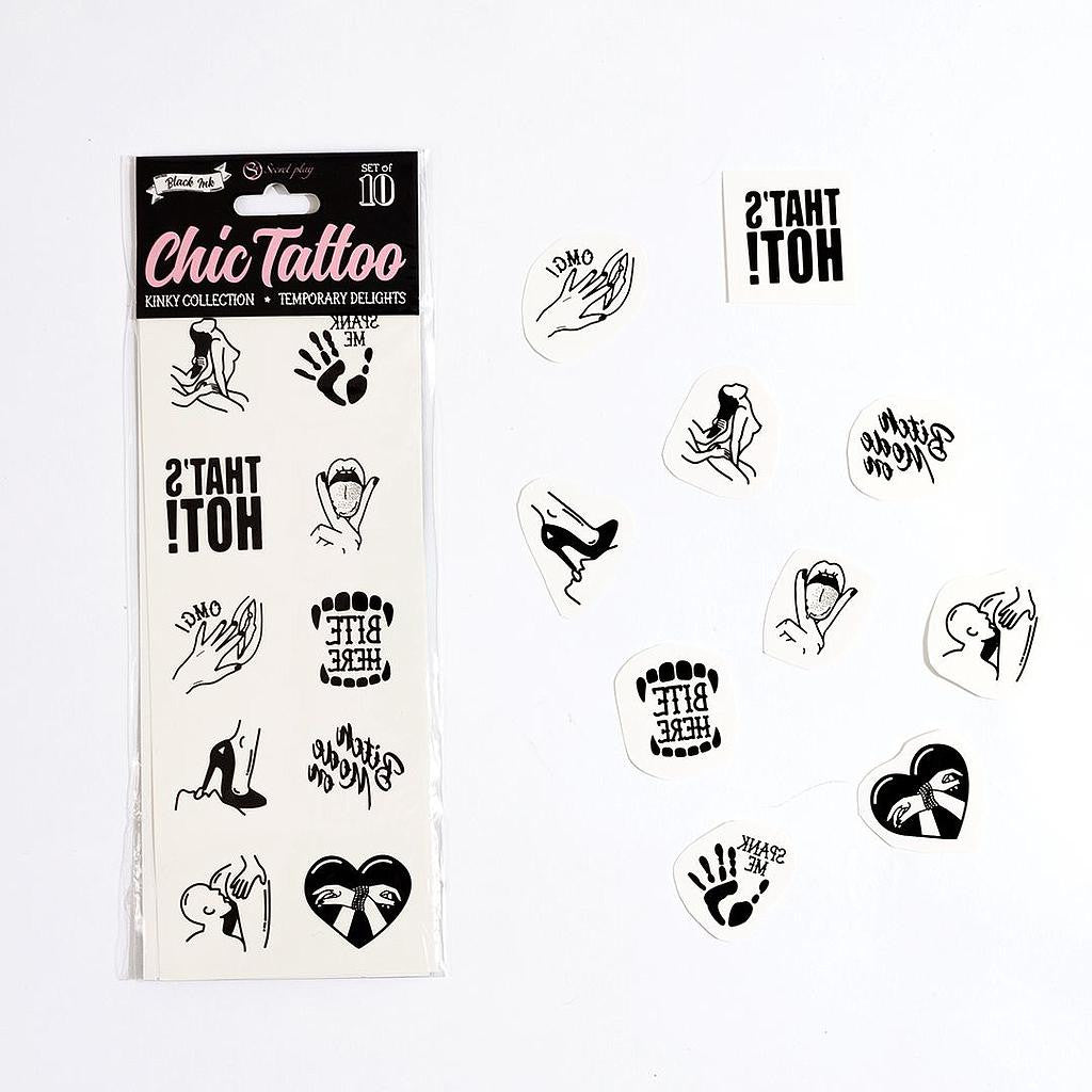 Tattoos Ephémère Kinky
