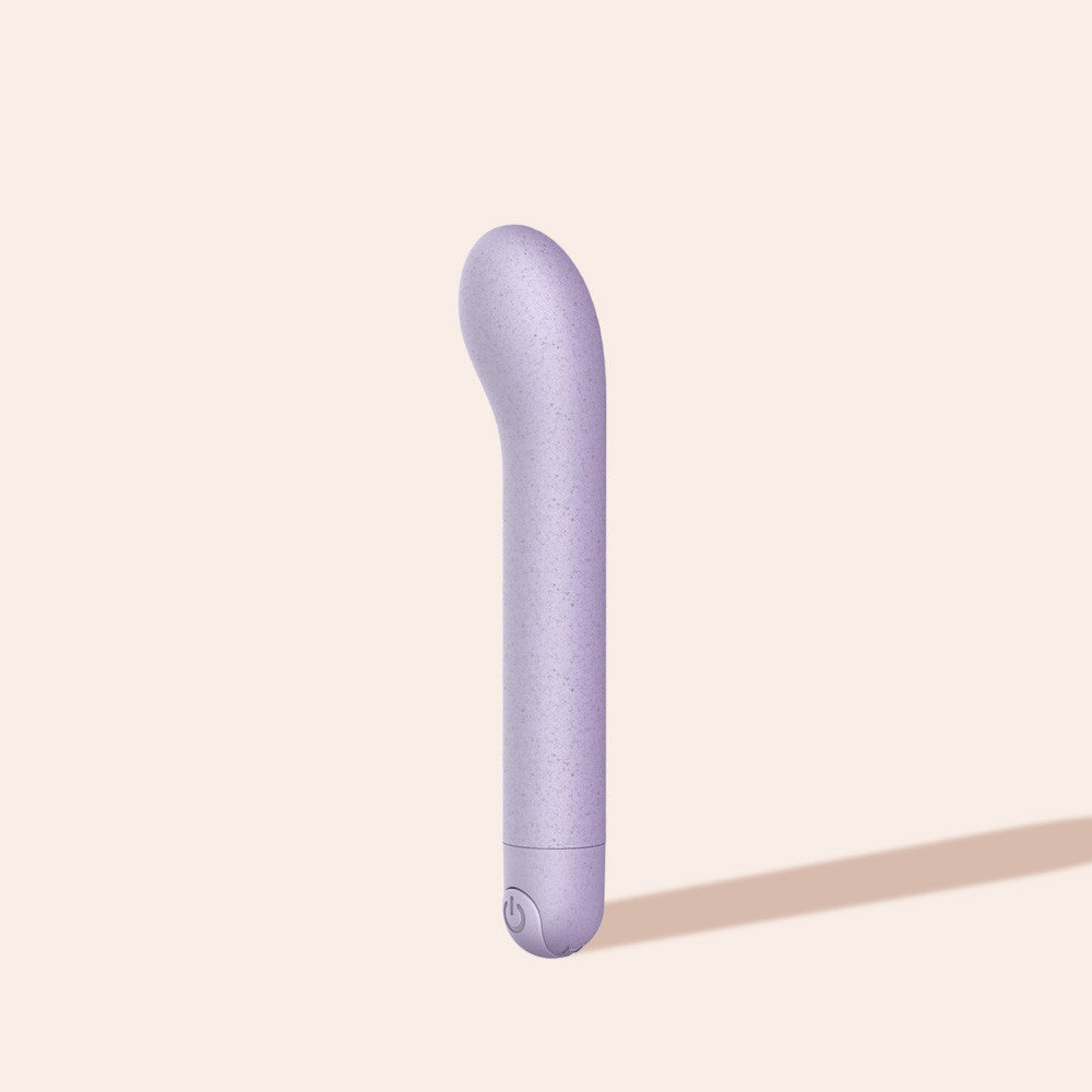 Mini vibromasseur violet écoresponsable Célébration