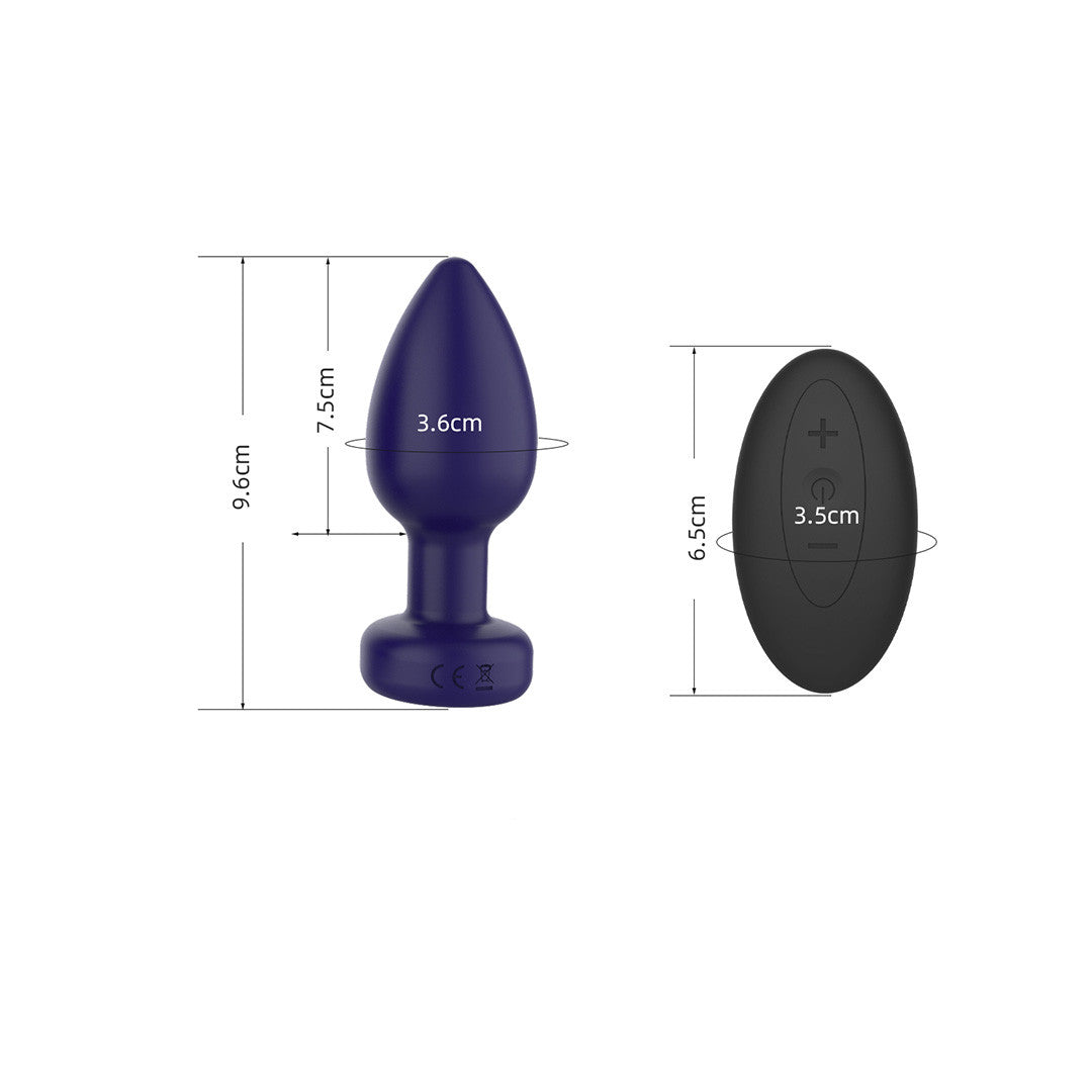 Plug Anal Vibrant Télécommandé Contexte S