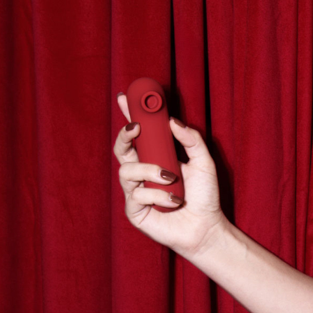 sextoy contact rouge pour stimulation clitoris