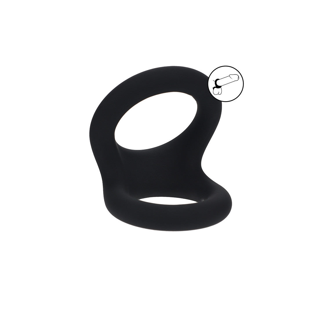 Cockring Double O Silicone double M