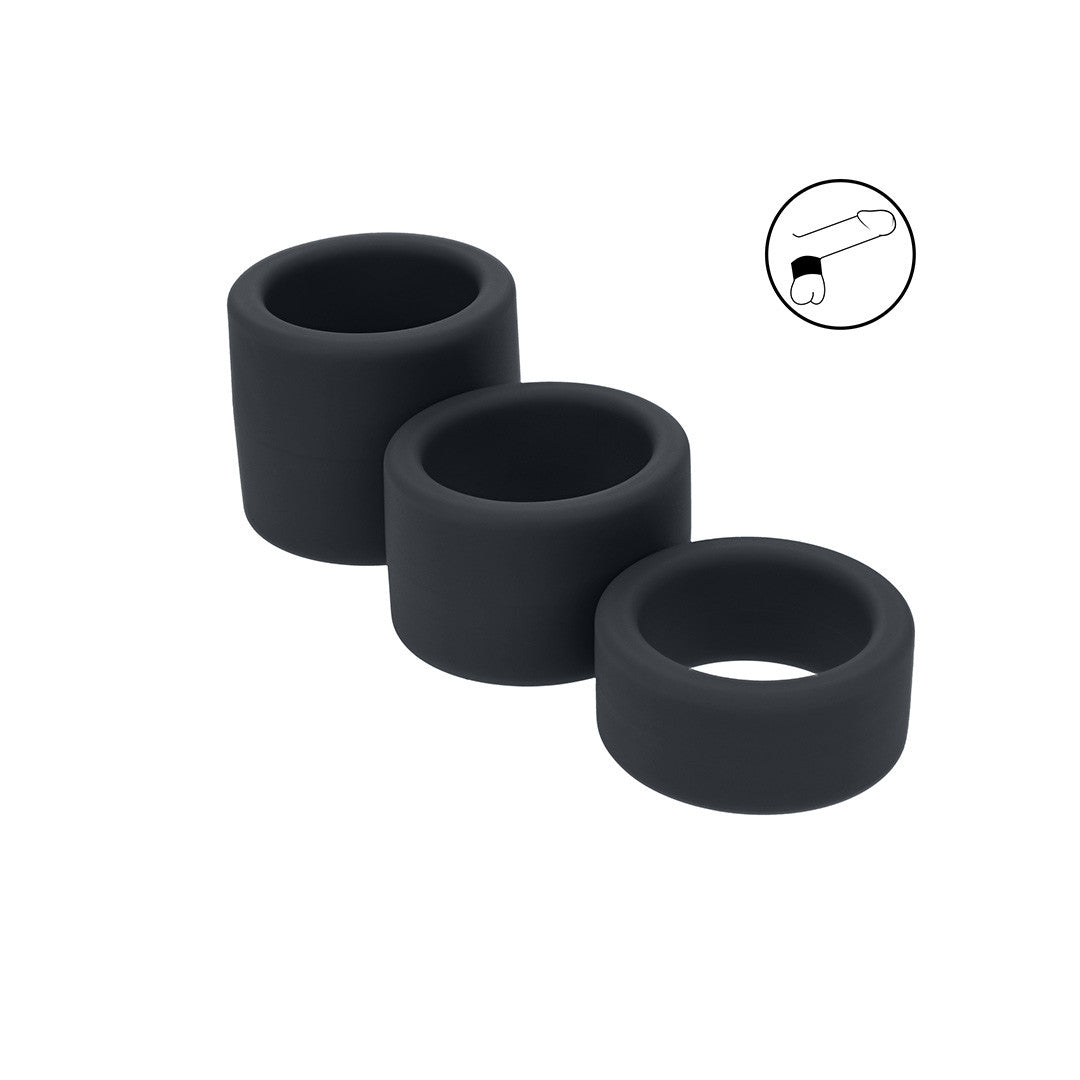 Set Ball Strap Silicone Wide O S/M/L