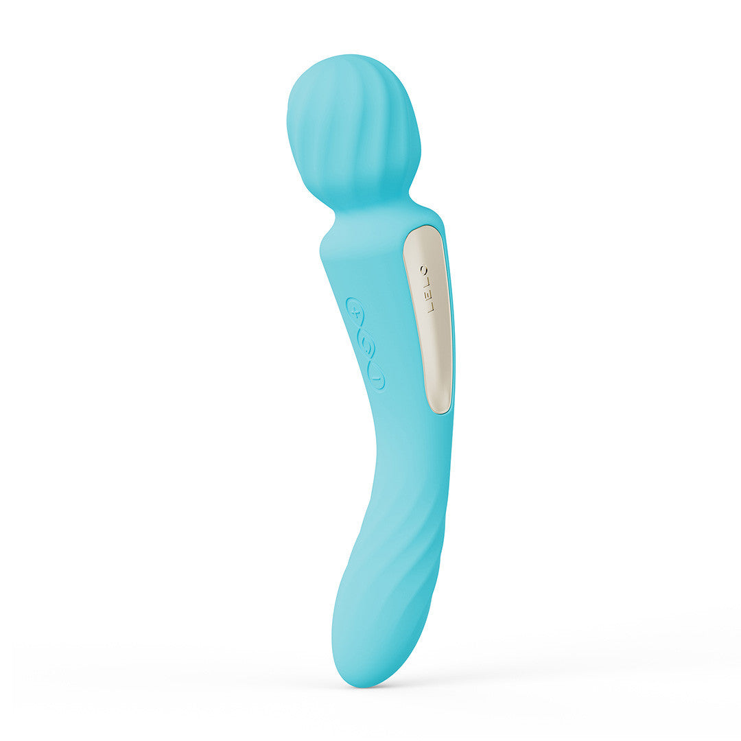 Vibromasseur Wand Double Switch Bleu