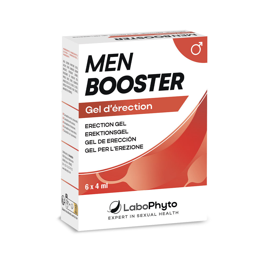 MenBooster Gel d'érection - 6 sachets individuels