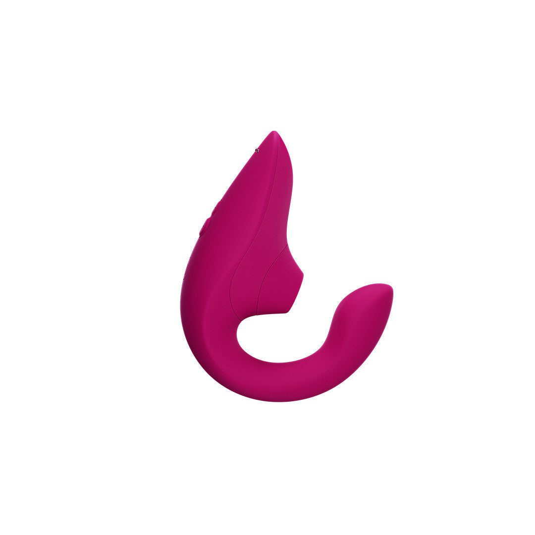 Vibromasseur Rabbit Blend Fushia vue de profil