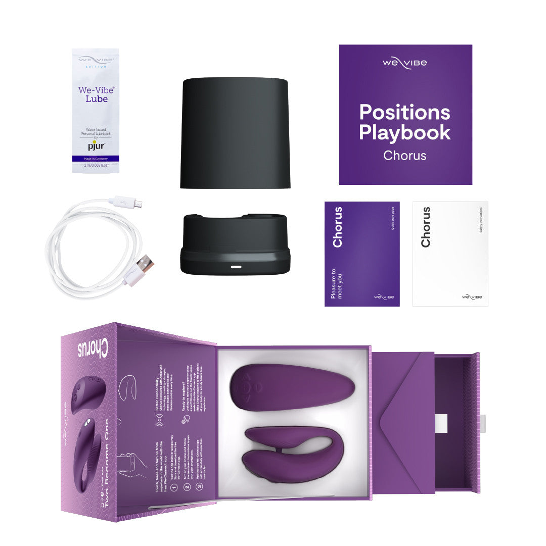 Stimulateur Connecté pour Couple Chorus  Violet