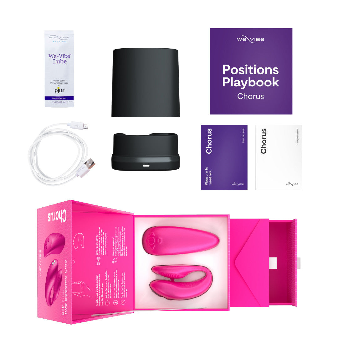 Stimulateur Connecté pour Couple Chorus Rose