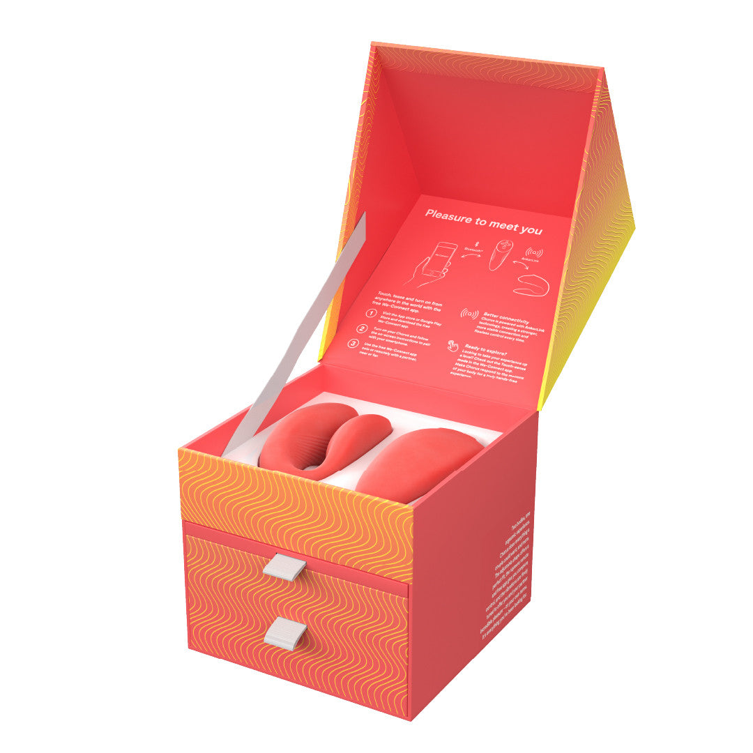 Stimulateur Connecté pour Couple Chorus Cosmic Orange