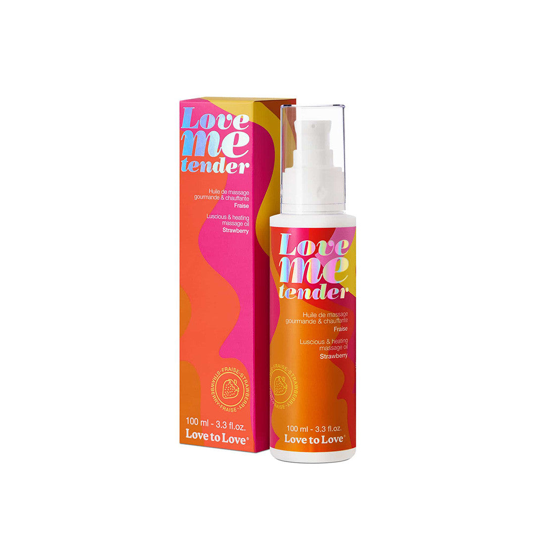 Huile de massage Parfumé Love me Tender Fraise