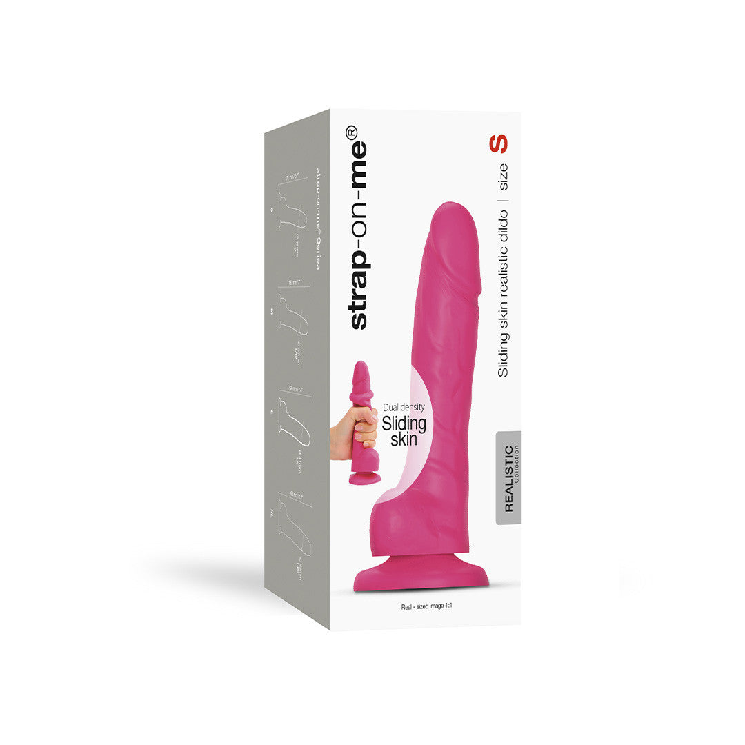 Dildo Réaliste Sliding Skin Rose S