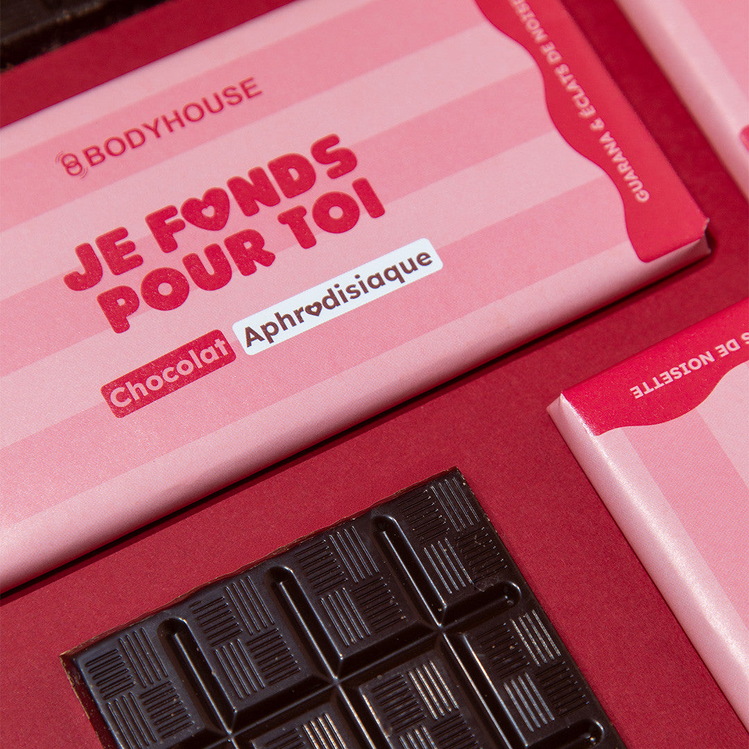 Chocolat Noir Aphrodisiaque St-Valentin
