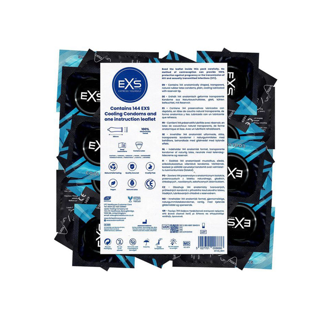 Préservatifs effet froid Cooling x144