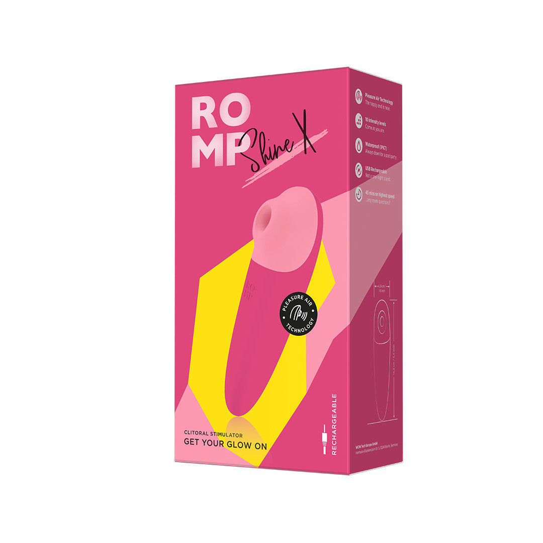 Stimulateur Clitoridien à Aspiration Shine X packaging