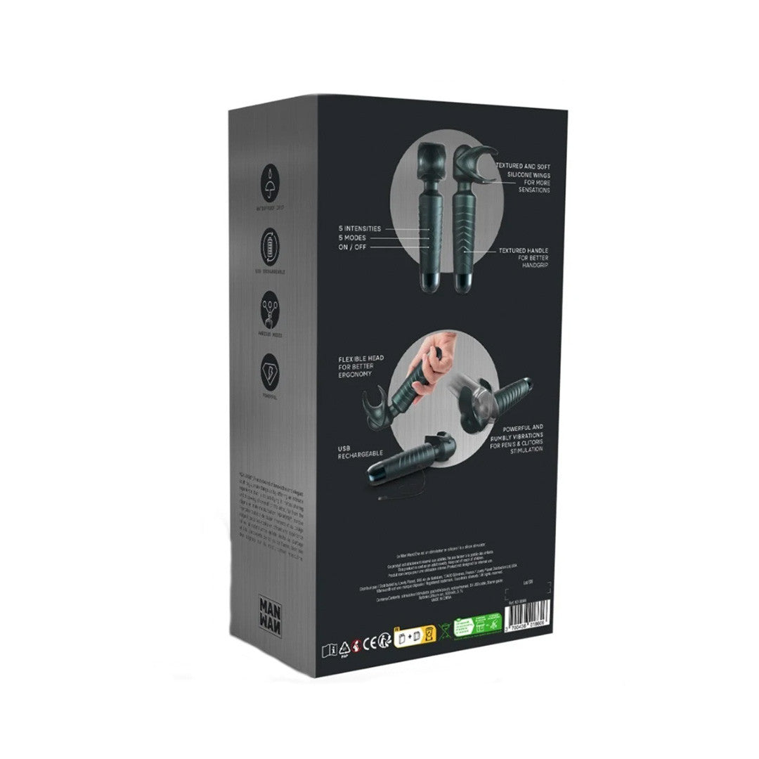 Stimulateur et Masturbateur Wand EVO Gris