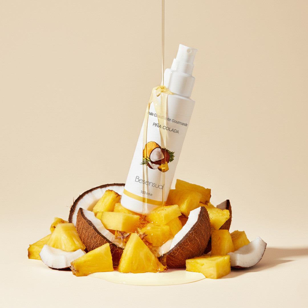 Huiles Gourmandes Chauffante Pina Colada - Be Sensual