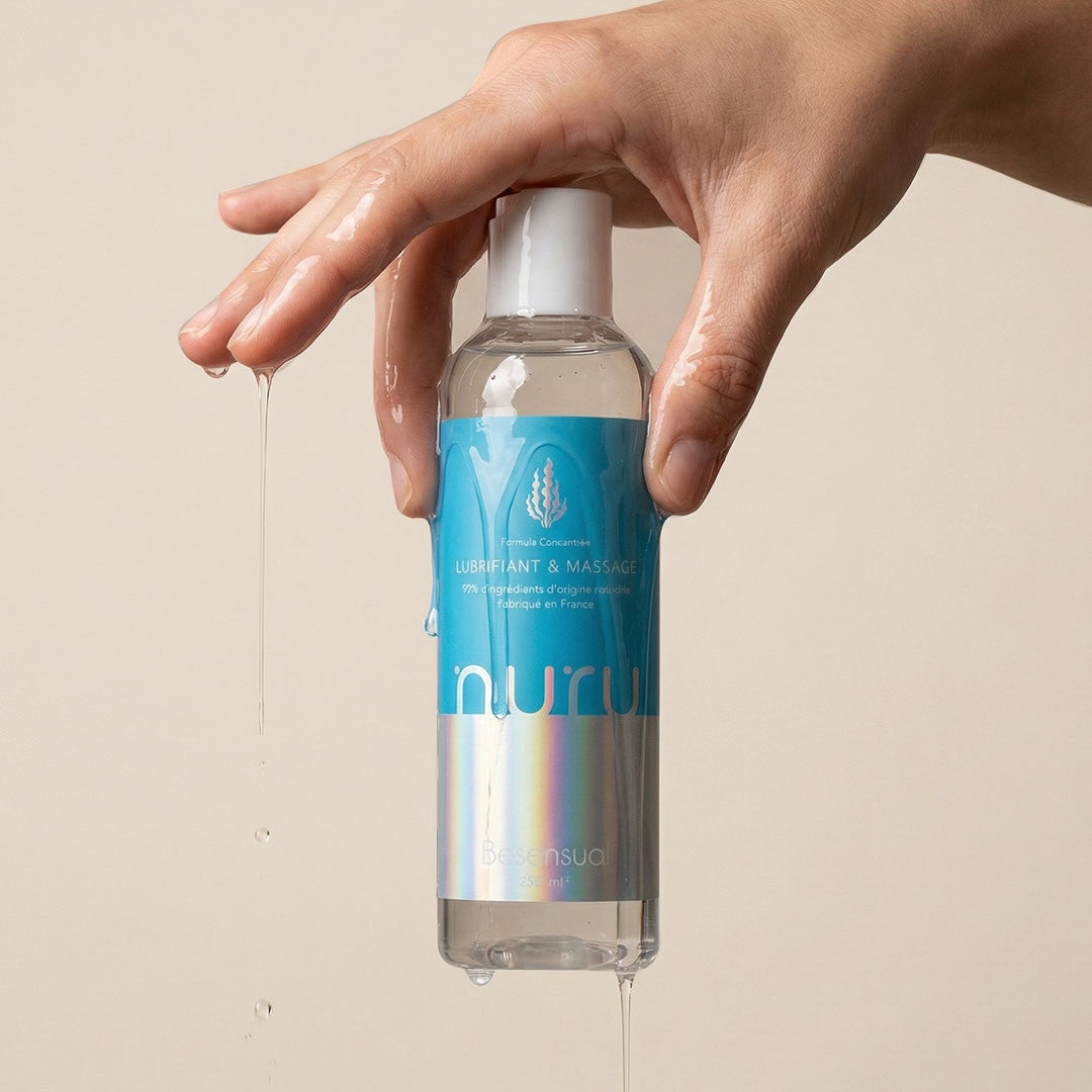 Gel lubrifiant et massage Nuru - Formule concentrée 250ml
