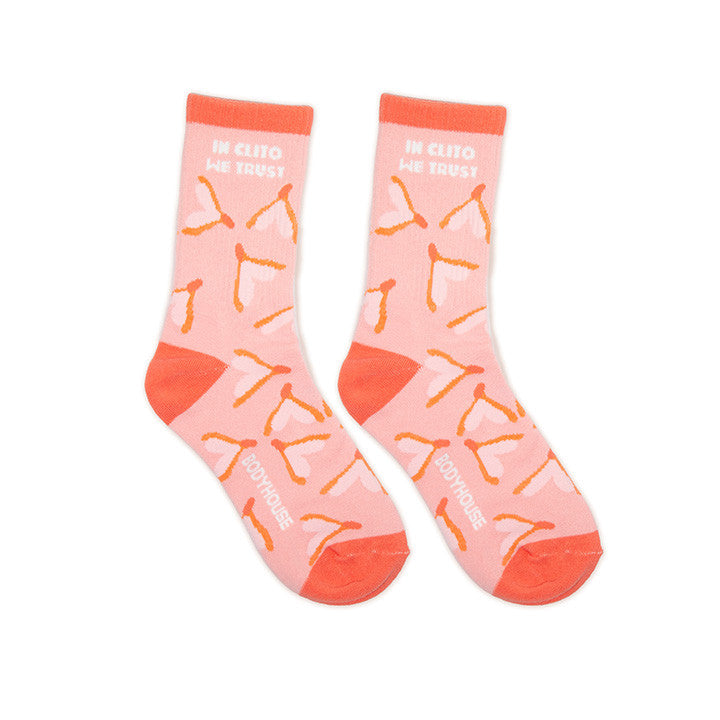 Chaussettes Body House In clito we trust