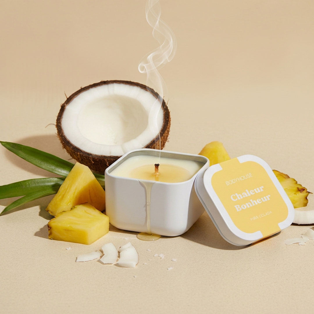 Bougie de massage parfum pina colada - Pina Colada - 8