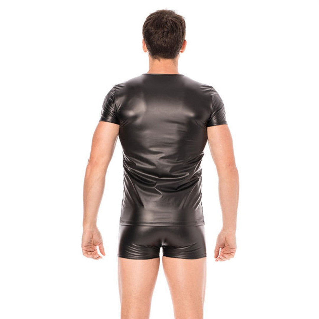 T-Shirt Simili Cuir