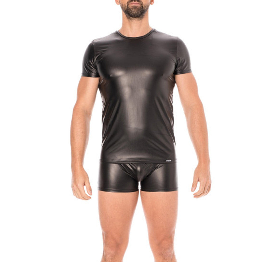 T-Shirt Simili Cuir