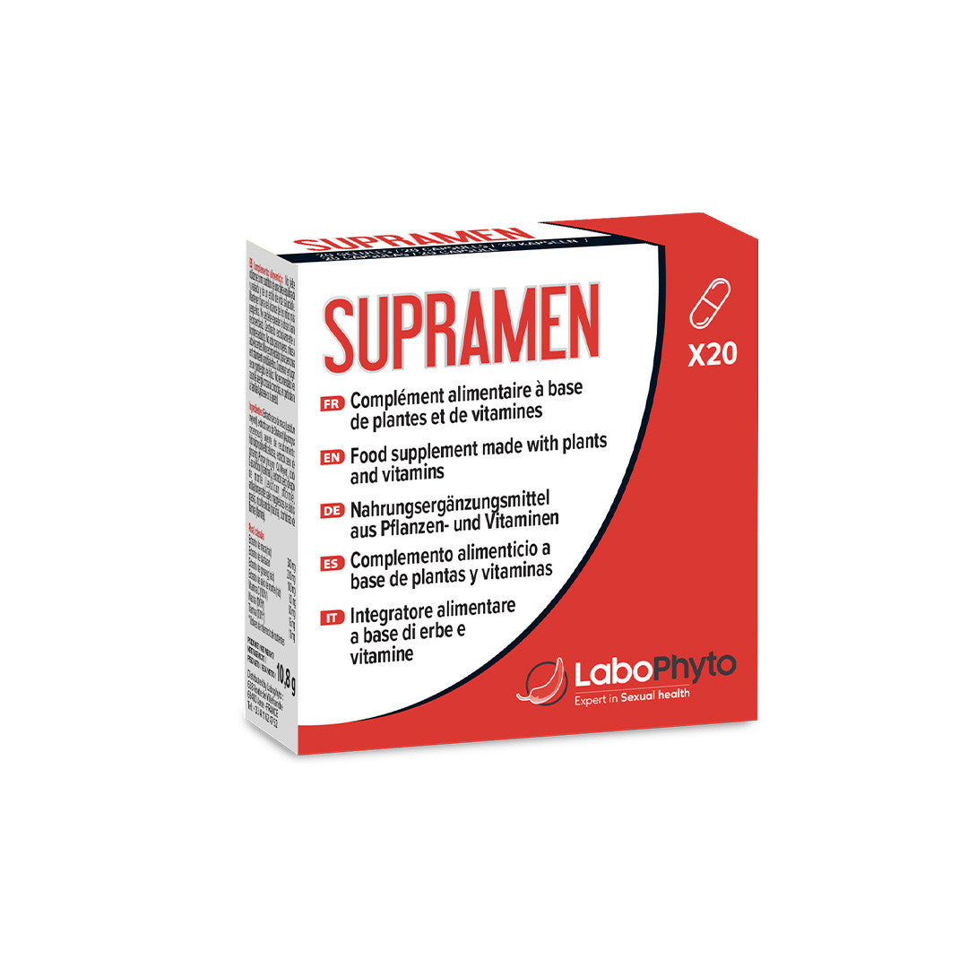Supramen Gélules - Énergie et vitalité masculine x20