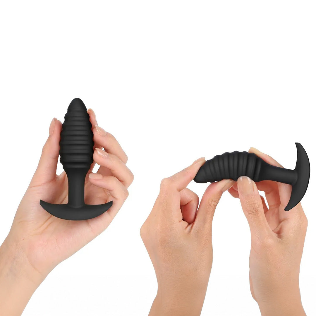 Plug anal texturé Spiral