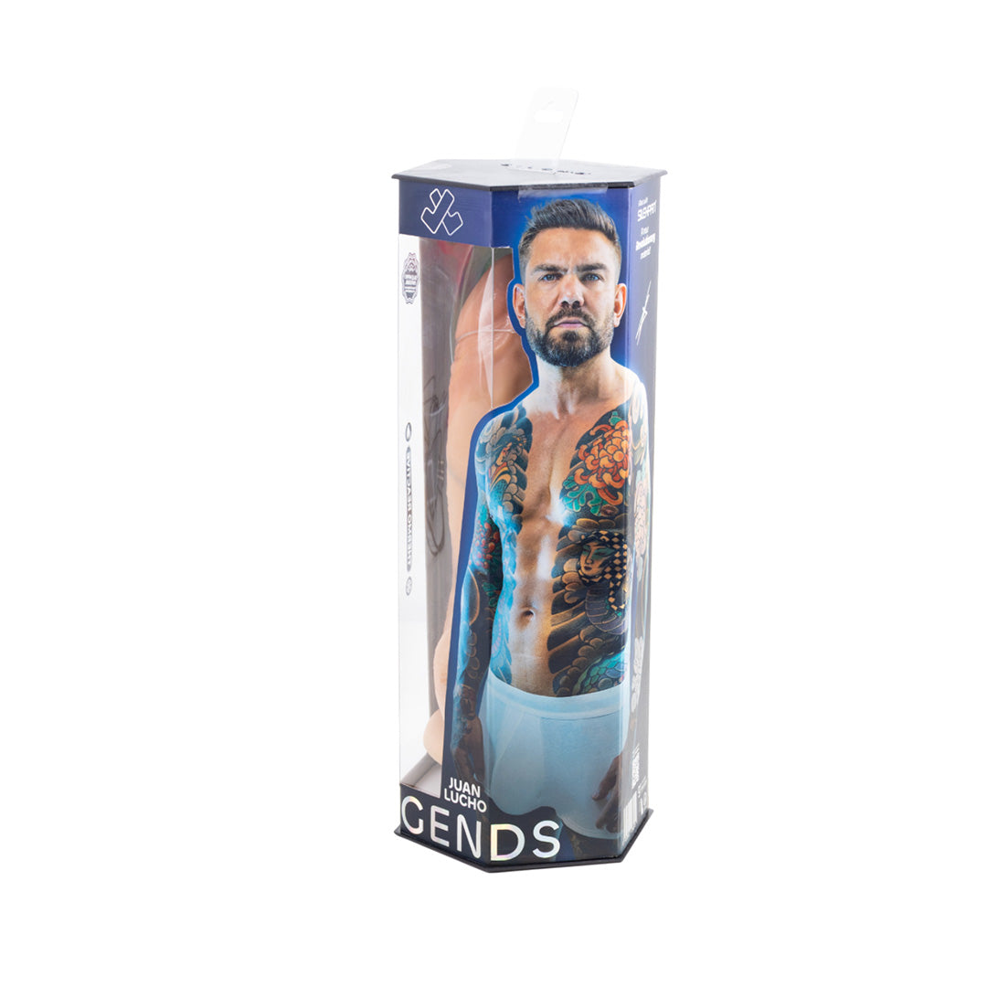 Gode Ventouse Réaliste Juan Lucho 23,3cm